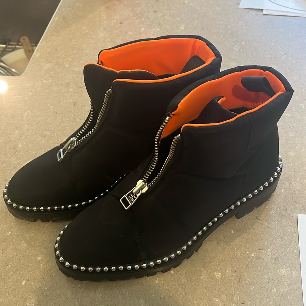 Alexander Wang Nylon Winter Boots.